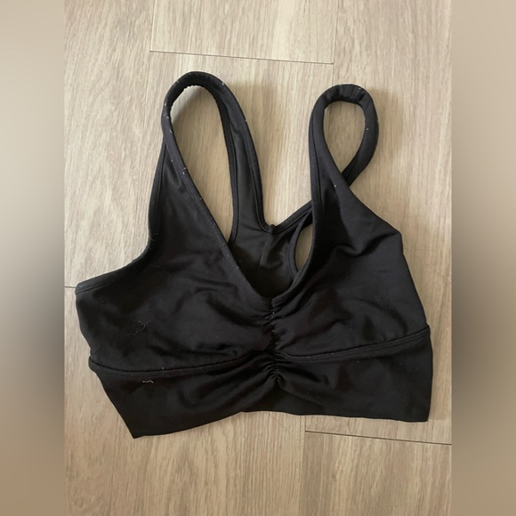 Alo yoga black razorback wild thing athletic sports bra - Picture 2 of 3